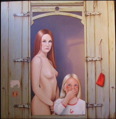 Triptyque de l'impudique (ouvert)